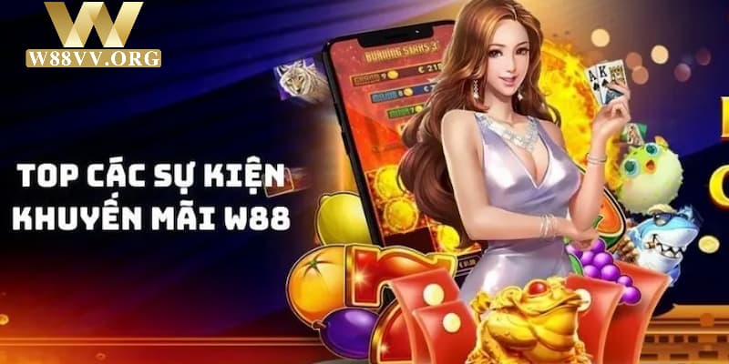 Tham gia nhận và sử dụng khuyến mãi W88 cực hấp dẫn