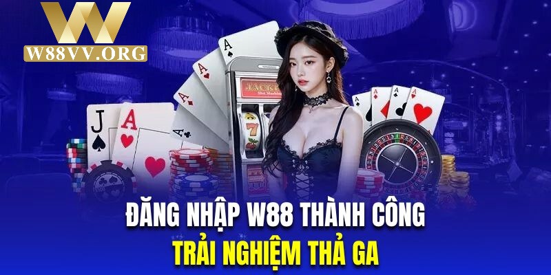 Truy cập vào trang chủ là bước đầu tiên khi đăng nhập W88